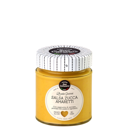 Salsa di zucca e amaretti