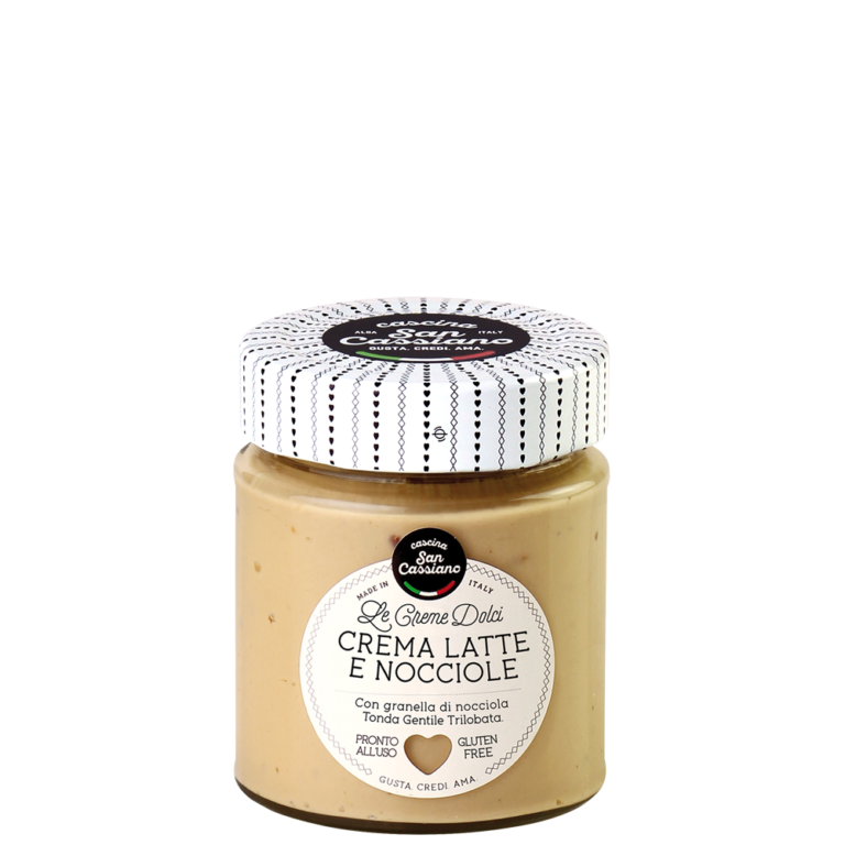 Crema latte e nocciole