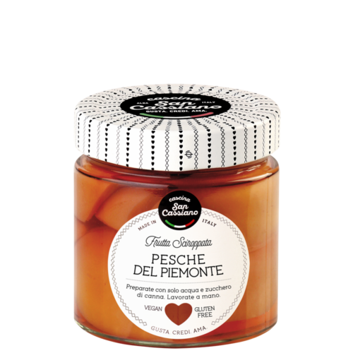 Frutta Sciroppata pesche piemonte