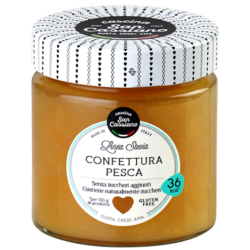 Confettura di pesca con stev