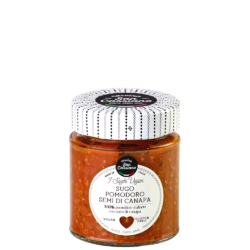 Sugo di pomodoro con semi di canapa