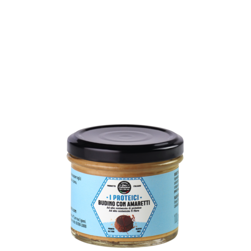 Budino amaretti proteico