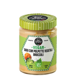 Sugo polpette vegetali Broccoli