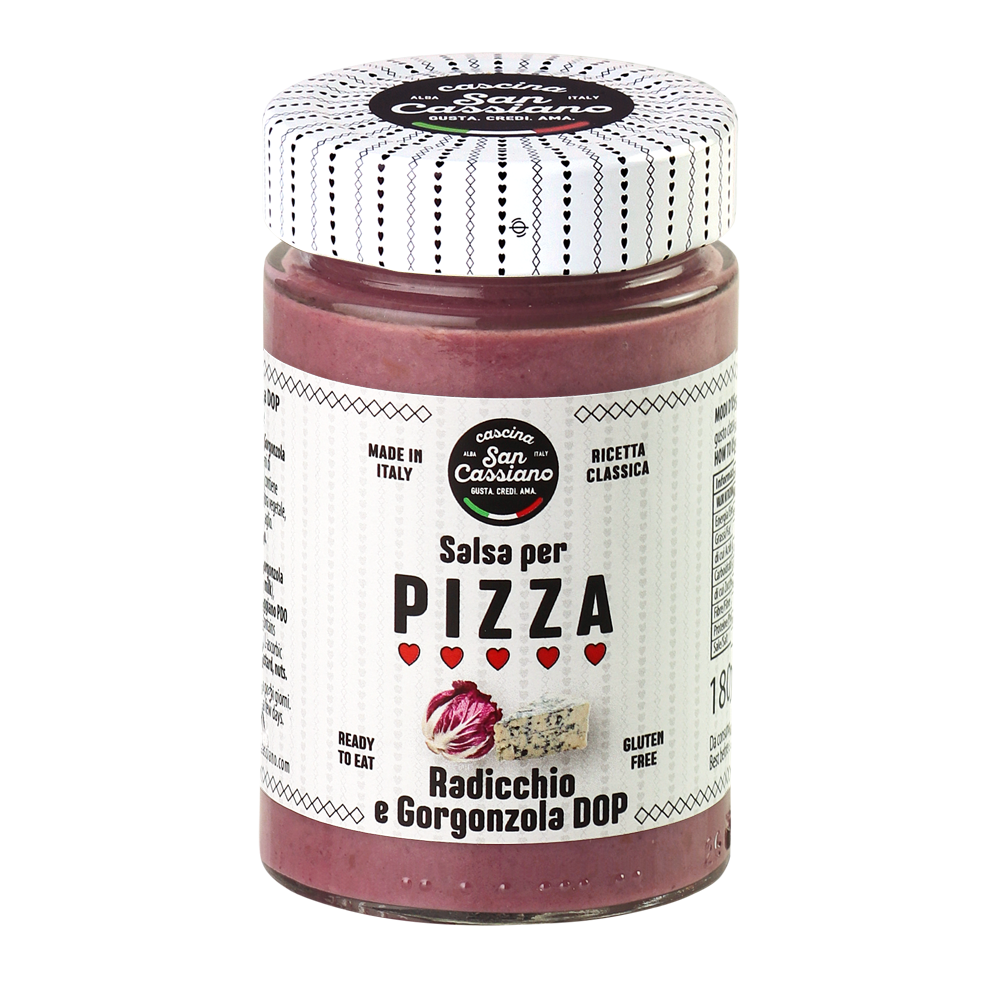 Salsa per pizza Radicchio e Gorgonzola D.O.P.