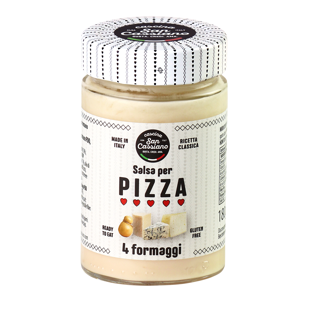 Salsa per pizza 4 formaggi