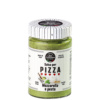 Salsa per pizza mozzarella e pesto di basilico