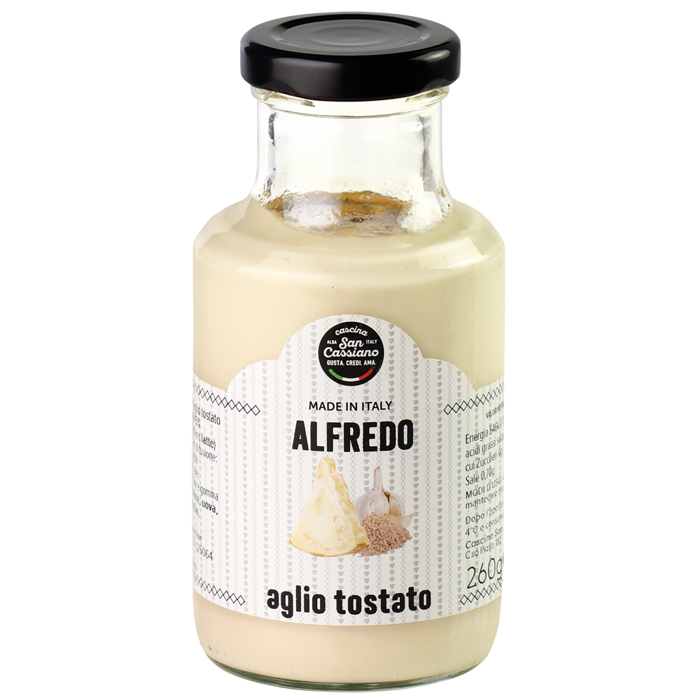 Salsa Alfredo Aglio Tostato 25 copia